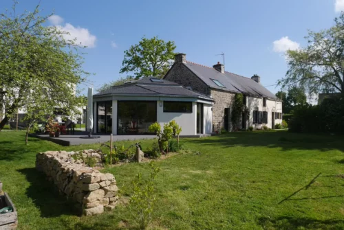 Maison contemporaine -Architecte Vannes - Hexagone architecture