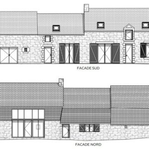 plan longère bretonne