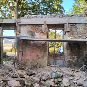 Rénovation d'une ruine à Berric